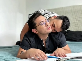 Hot with the addition of real sexual connection with my classmate, fucking ends with an ass luxuriant hot cum. asian gay boys hot sexual connection videos