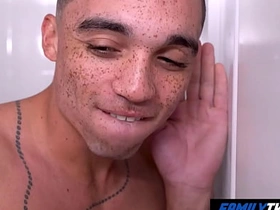 FamilyTwink - Watching My Friend with his Step Daddy asian daddies gay sex videos