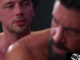 Damon Heart, Justin Jett in FistingInferno’s Hardcore Fist Fuck gay dealings videos asian gym