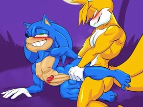 Sonic and Tails Under the Moon [Jackofak] asian gay stranger sex videos