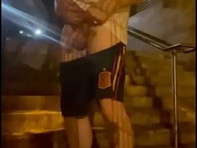 Amateur boy caught peeing anent the street xxx asian age-old defy gay sex videos