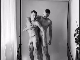 Hot couple having sex right on the photo shoot. Kit Belove fucks Falcon Al all round the mouth increased by ass asian shire uncle gay sex videos