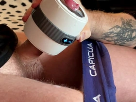 Massage Gun Edging Turned Cum Load Explosion [4K] hairy asian men unconcerned sex videos
