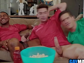 Football fan free used by wan & black gay buddies hottest asian gay sex videos