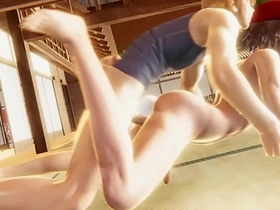 Pokemon Yaoi - Ash is fucked nigh a tatami - Asian Japanese Manga Anime Hentai Gay Porn sexy xxx asian gay sex videos