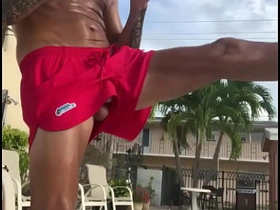 DICK POPS OUT OF SHORTS BY ACCIDENT asian gay sex videos #1