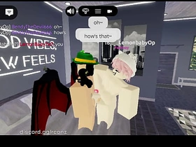 Fucked my conquer band together in roblox condo asian well-pleased nipples intercourse videos