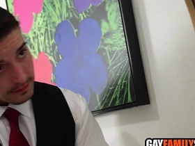 Wedding Day Sin: Dust-broom Rides Step brother  Noah Asli & Jordan Joseph asian viral gay sex videos