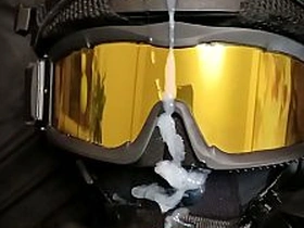 Tactical boy gets cumshot wide the face. Who's next? young gay china asian sex videos