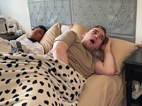 Don't Make a Noise so your Step-Brother won't Notice! - Threesome close by Big Load of shit Tattoed Latino Twink hot new asian gay sex videos