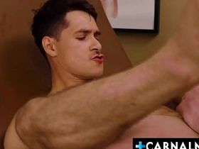 Twink Zander Woodz getting his ass pounded hard by the hunk doctor Legrand Wolf during his pre familiarize check up sex videos asian twitter gay