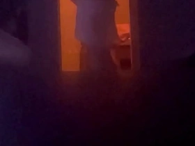 Spy cam caught s twink woken up by his horny step dad for a quick but hot session (spanking, bj, trampling, face sitting) old man sex videos asian gay