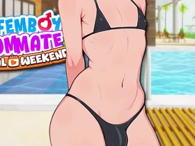 MY FEMBOY ROOMMATE – SPECIAL WEEKEND #05 asian gay sex alfresco videos