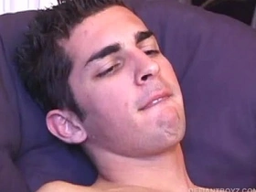 Young Devon Strokes Out His Cum and Eats It hot gay sex videos of asian