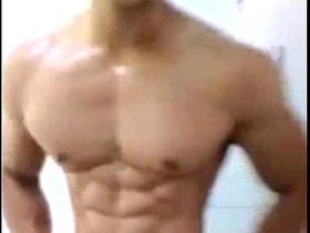 Asian Muscle CUm hot gay sex videos arnab asian gym