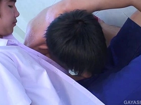 Asian Twinks Gab and Game Bareback Fuck latest new fresh asian joyous sex videos