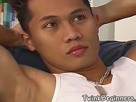 Sexy Asian twink loves jerking off asian old gay sky pilot sexual congress videos