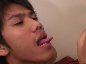 Cocksucking Asian twinks have bareback several before pissing asian gay sex videos asian gay site