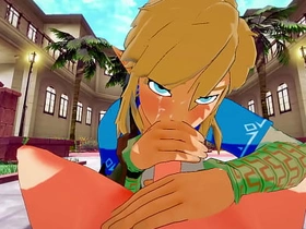 Zelda Genshin Impact Yaoi - Link x Tartaglia POV Handjob Blowjob and Fucked - Japanese asian manga anime game porn gay hot young asian male gay sexual connection videos