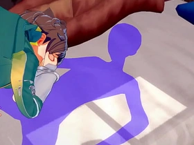 KonoSuba Yaoi - Kazuma Hard Sex [Handjob, blowjob, fucked POV] - Japanese Asian Manga anime game porn gay gay to gay sex videos asian