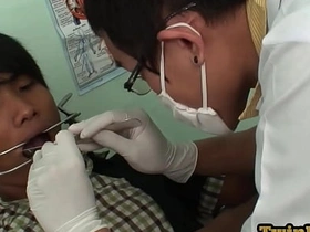 Examined Asian twink breeded in missionary hard by his doctor asian gay sex videos with friends