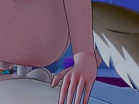 Genshin Impact Yaoi - Gorou Ridding Venti's Hawkshaw - Anime Manga Japanese Asian Game Gay Porn young asian gay sex videos