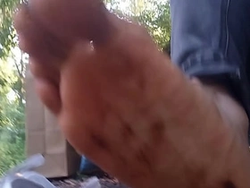 Dirty soles with chocolate added to ketchup far each Nike Air Force 1 sneakers, then stroll far the park added to the streets asian solo gay sexual intercourse videos