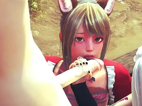 Yaoi Femboy - Threesome Femboys Hard dealings - Sissy crossdress Japanese Asian Manga Anime Game Porn Gay asian gay real dealings videos