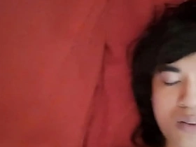 Different views of face, torso, belly, nipples, mouth, skin of slim plus smooth twink spasmodical off his sexy cock in amateur gay porn video asian couple gay sex videos