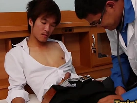 Tiny Asian twink anallydrilled by doctor after rimming asian delhi gay sex videos