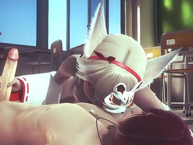 Yaoi Femboy - Fox Femboy having sex in class - Sissy crossdress Japanese Asian Manga Anime Paint  Game Porn Gay asian gay acclimate sex videos