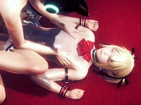 Yaoi Femboy - Mizu piledrive annalingus and missionary anal - Sissy Femboy Trap Japanese Asian Manga Anime Game Porn Gay xxx asian gay sex videos